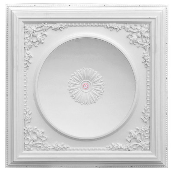 Elegant Square Dome Ceiling Medallions Engineered Easy Installations